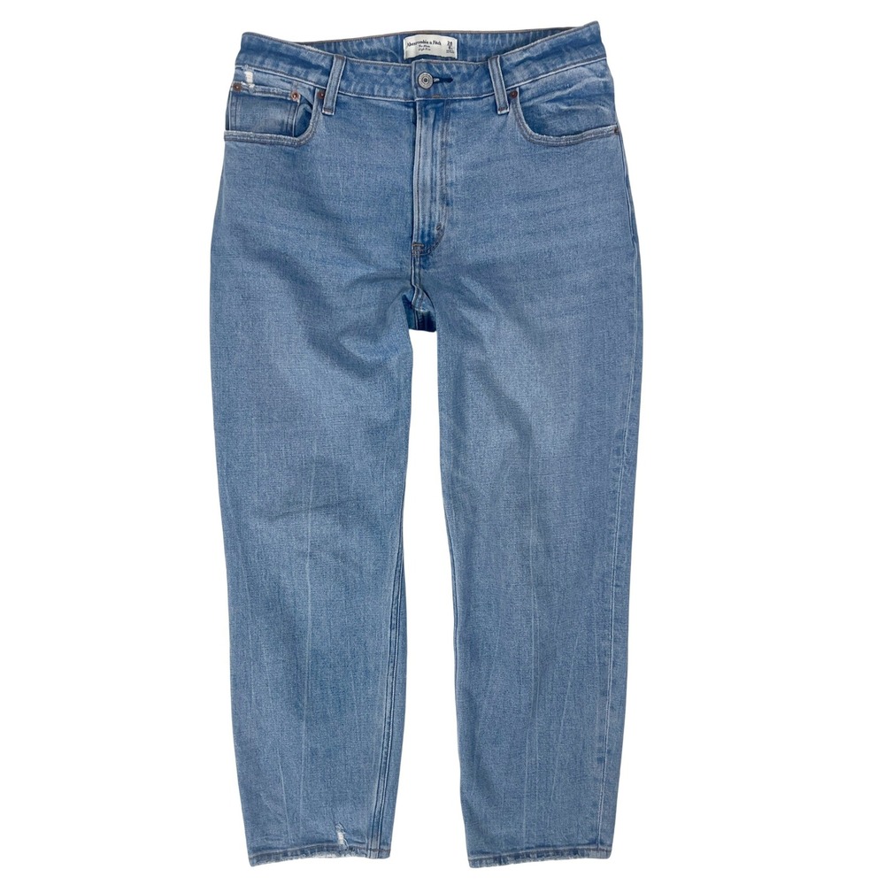 Abercrombie Curve Love Mom Jeans 28 6 High Rise Momcore Normcore 90s Vibe Casual